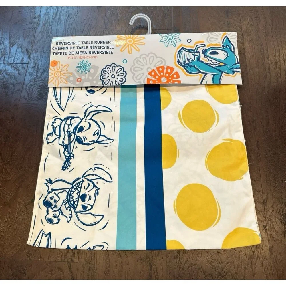 Disney Stitch Reversible Table Runner‎